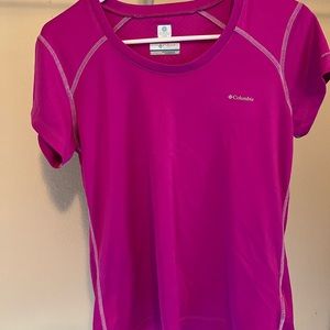 Columbia size small pink shirt